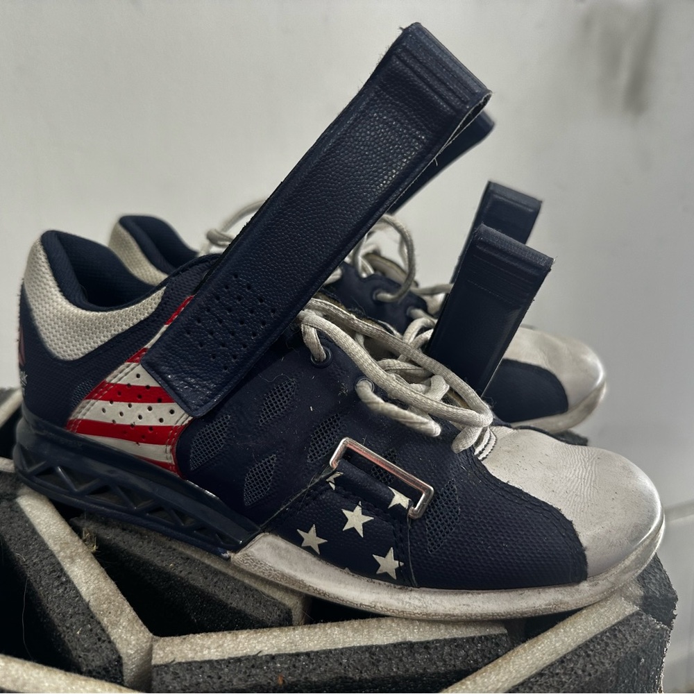 Reebok CrossFit Lifter Plus 2.0 Liberty Flag Red White & Blue Womens Size 6
